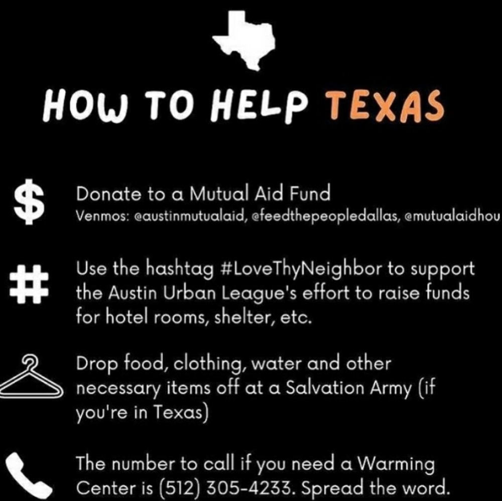 Texas Needs Help!
